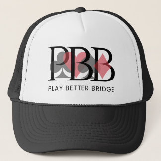 De Camionero Gorra PBB - Logotipo Rojo