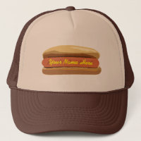 Gorra personalizado del perrito caliente