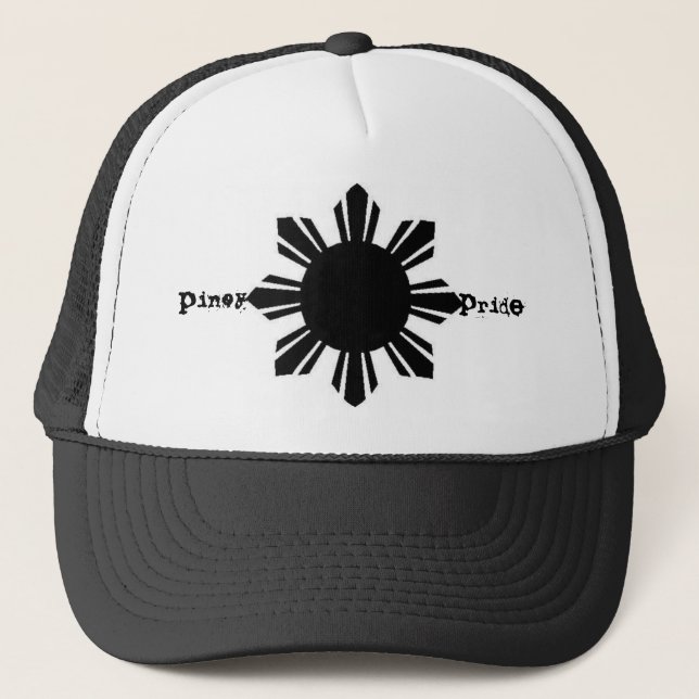 De Camionero gorra pinoy del orgullo (Anverso)