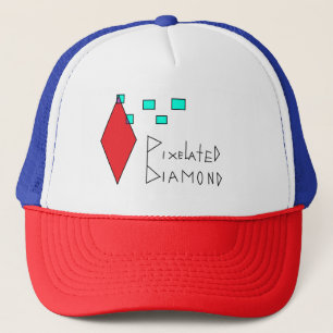 De Camionero gorra pixelado