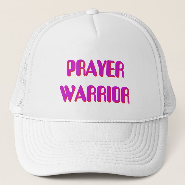 De Camionero Gorra PRAYER WARRIOR (Anverso)