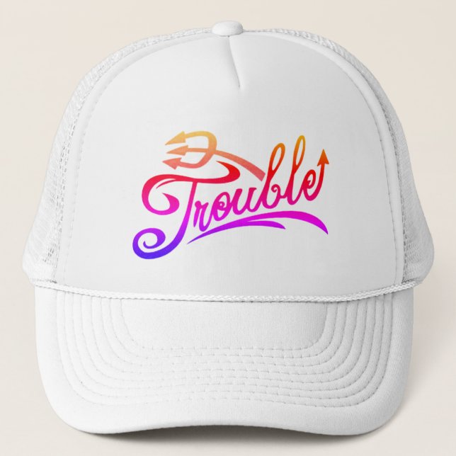 De Camionero Gorra problemático (Anverso)