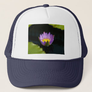 De Camionero Gorra Purple Lotus Waterlily