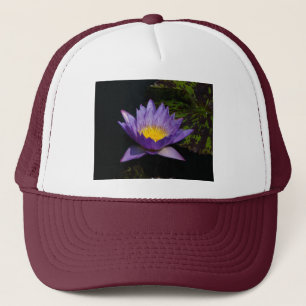 De Camionero Gorra Purple Lotus Waterlily
