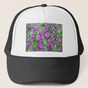 De Camionero Gorra Purple Petunias