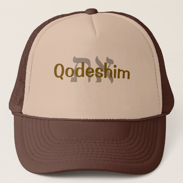 De Camionero Gorra Qodeshim (Anverso)