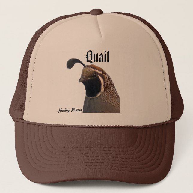 De Camionero Gorra Quail (Anverso)