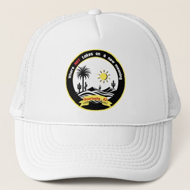 De Camionero Gorra Quartzsite (Anverso)