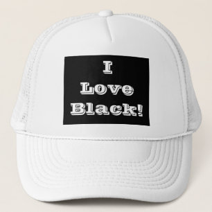 De Camionero Gorra que amo negro