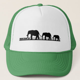 De Camionero Gorra que camina del elefante blanco