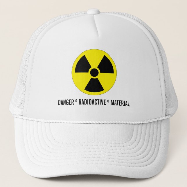 DE CAMIONERO GORRA RADIACTIVO (Anverso)