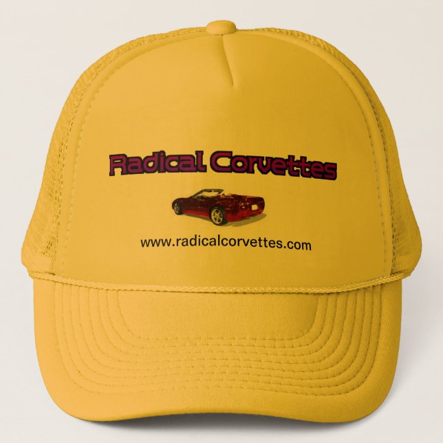 De Camionero Gorra radical del Corvette (Anverso)