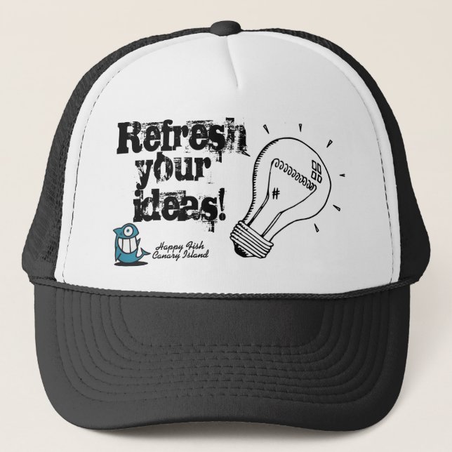 De Camionero Gorra -Refresh your ideas! (Anverso)