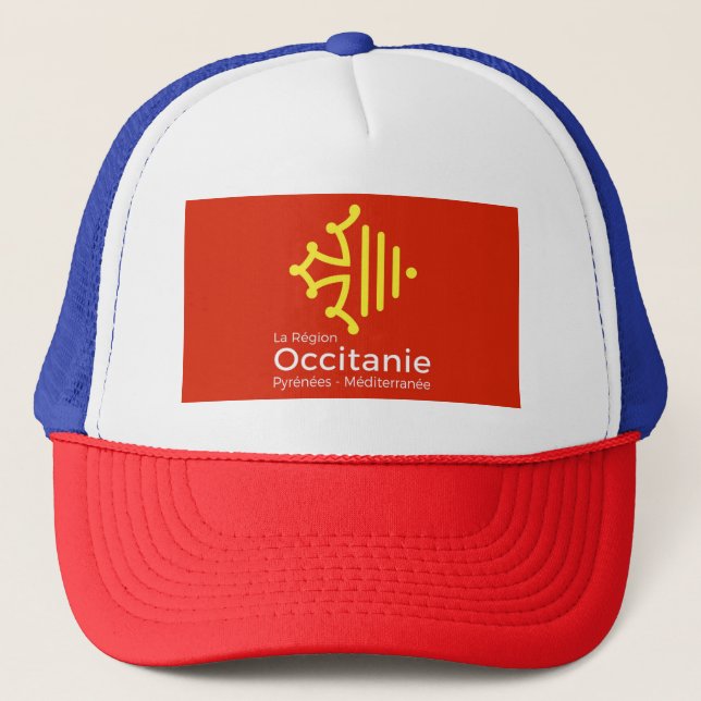 De Camionero gorra región Occitanie (Anverso)