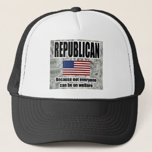 De Camionero Gorra republicano del bienestar