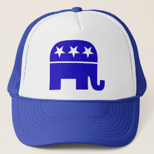 De Camionero Gorra republicano del elefante