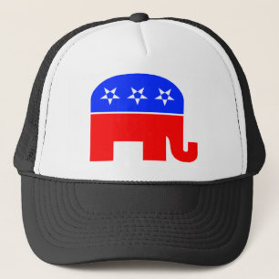 De Camionero Gorra republicano del elefante