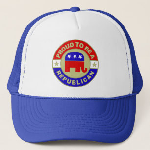 De Camionero Gorra republicano orgulloso