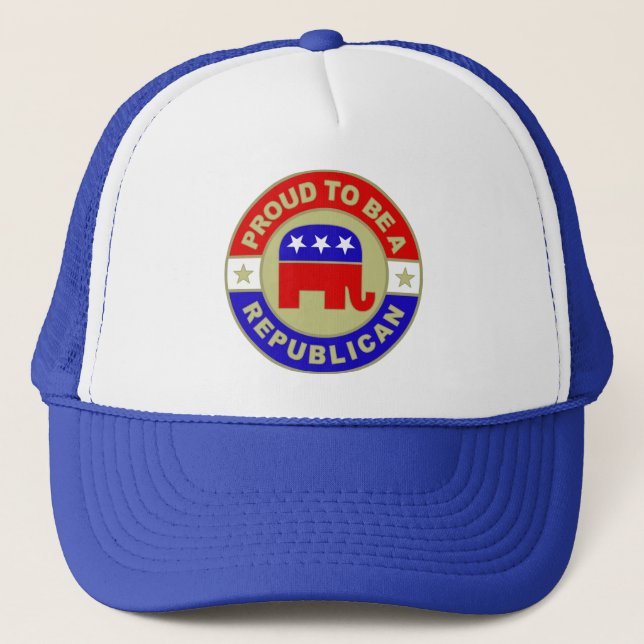 De Camionero Gorra republicano orgulloso (Anverso)