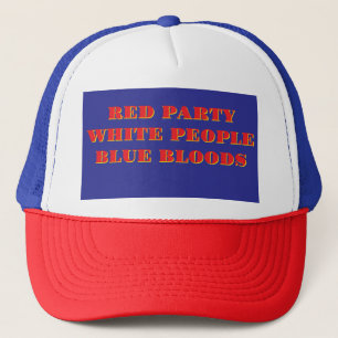 DE CAMIONERO GORRA REPUBLICANO ROJO, BLANCO Y AZUL
