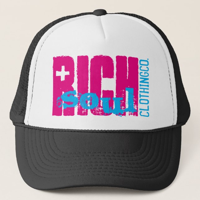 De Camionero Gorra rico rosado (Anverso)