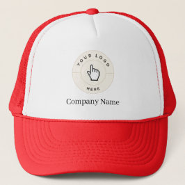 De Camionero Gorra - Rojo - Personalizado (añadir texto/logotip