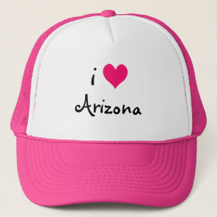 De Camionero Gorra Rosa I Love Arizona