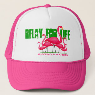 De Camionero Gorra rosado del flamenco