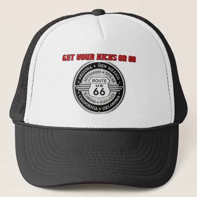 De Camionero gorra route-66 (Anverso)