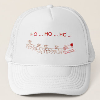 De Camionero Gorra - Santa y Sleigh