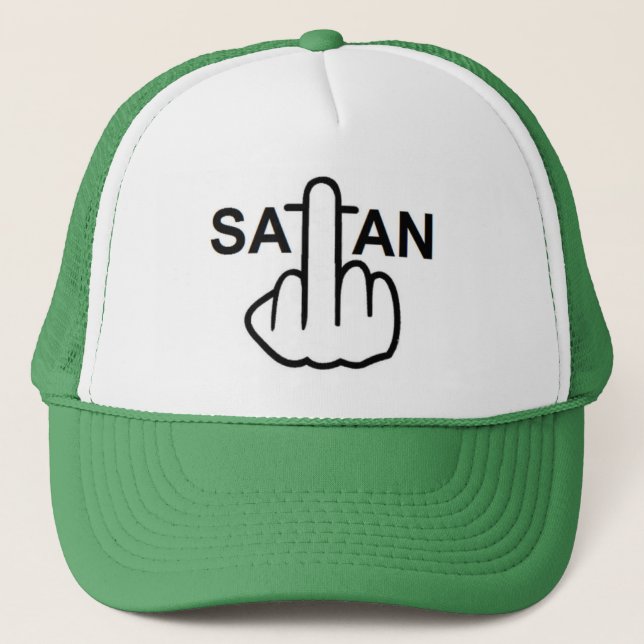 De Camionero Gorra Satan Flip (Anverso)