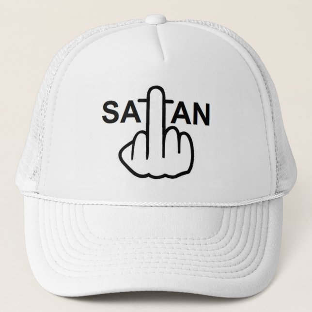De Camionero Gorra Satan Flip (Anverso)