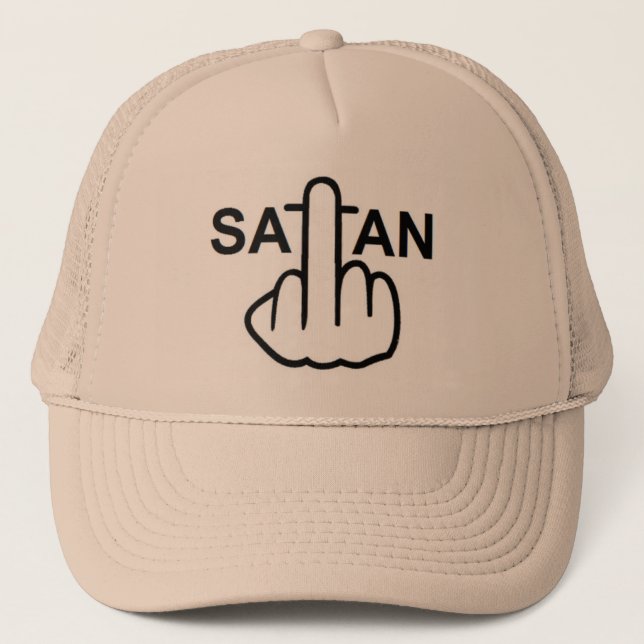 De Camionero Gorra Satan Flip (Anverso)