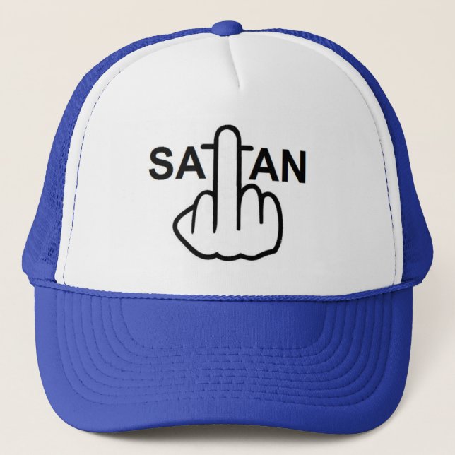 De Camionero Gorra Satan Flip (Anverso)