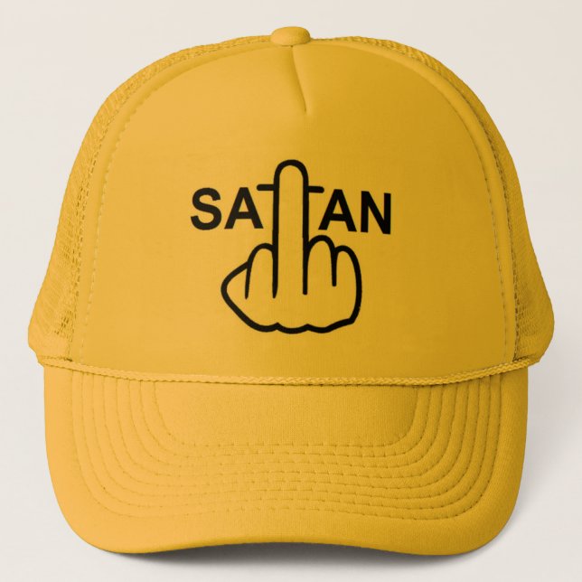 De Camionero Gorra Satan Flip (Anverso)