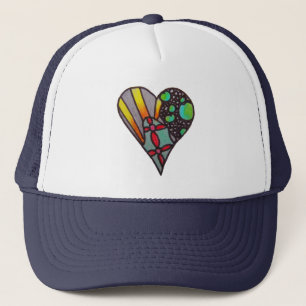 De Camionero gorra seccionado del corazón