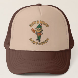 De Camionero Gorra selvático del búho