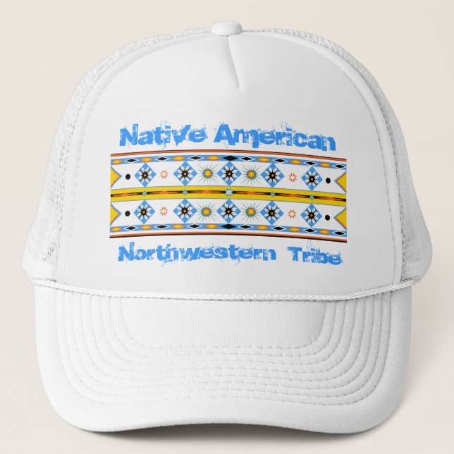 De Camionero Gorra Shoshone nativo americano (Anverso)