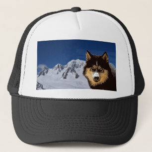 De Camionero Gorra Siberian Husky