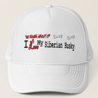 De Camionero Gorra Siberian Husky (I Love)