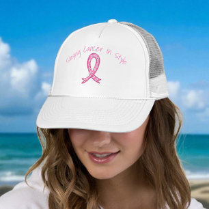 De Camionero Gorra Slaying Cancer in Style   Listón Rosa