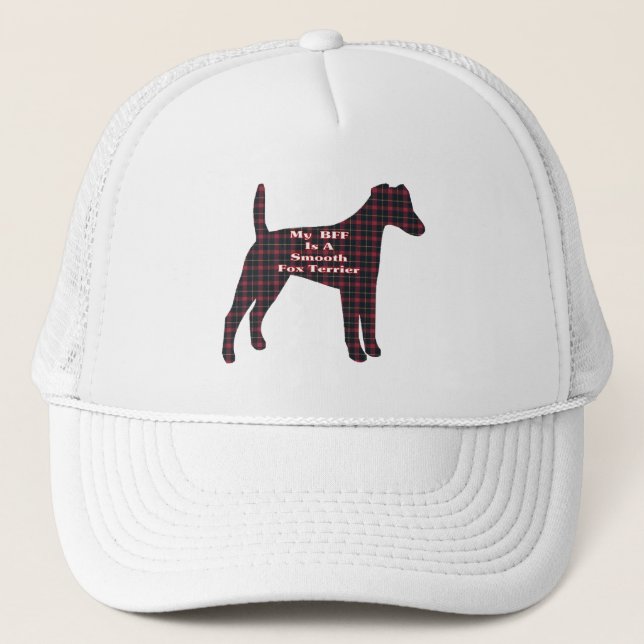 De Camionero Gorra Smooth Fox Terrier BFF (Anverso)