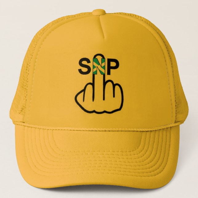 De Camionero Gorra SNP Flip (Anverso)