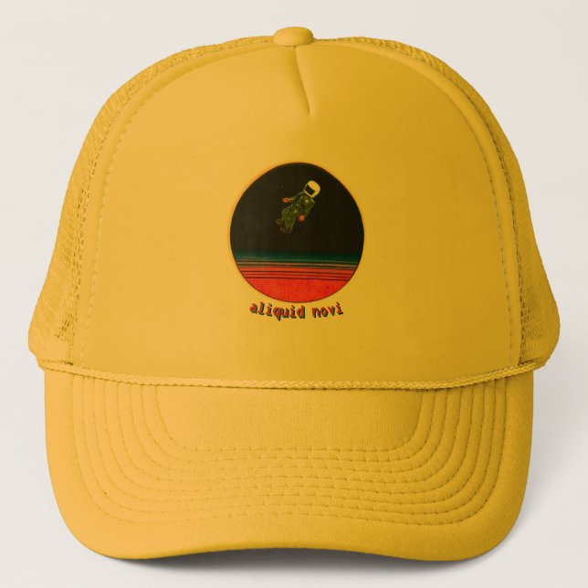 De Camionero Gorra Spaceman (Anverso)