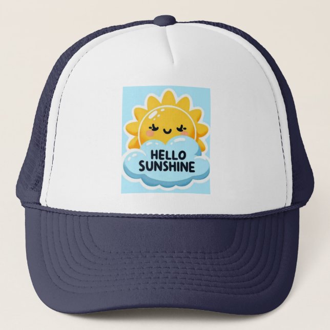 De Camionero gorra sunshine  (Anverso)