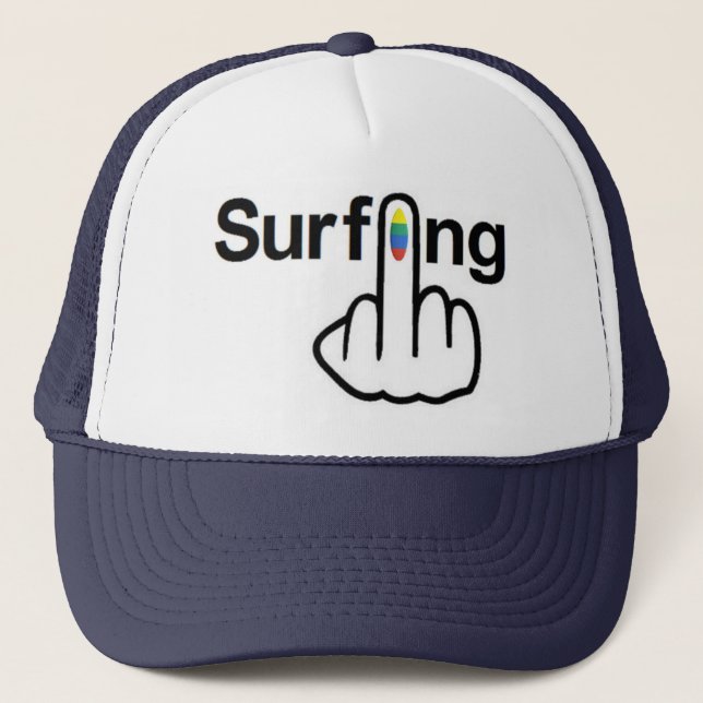 De Camionero Gorra Surfing Flip (Anverso)