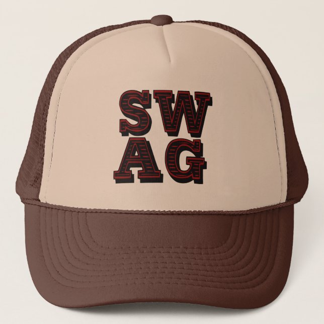 De Camionero GORRA SWAG - elegir color (Anverso)
