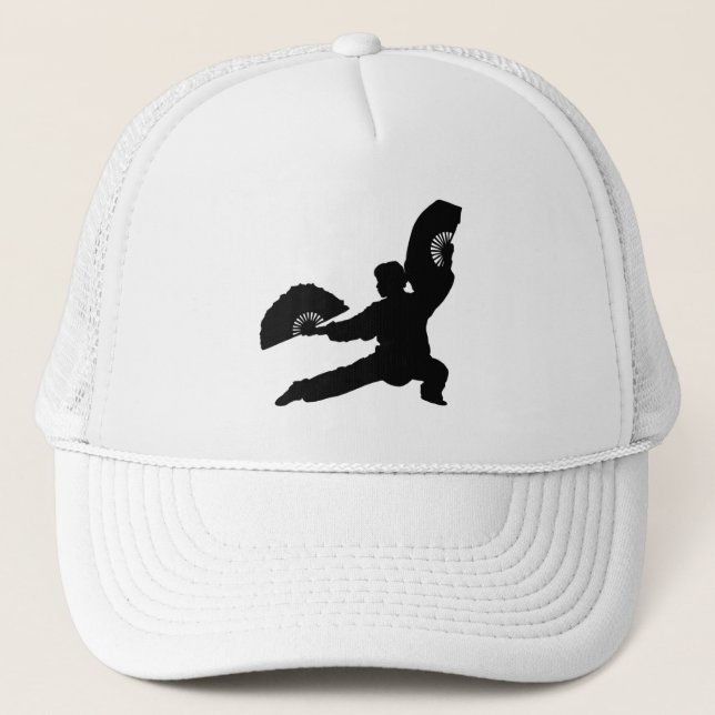 De Camionero Gorra Tai Chi Fan (Anverso)
