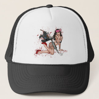 De Camionero Gorra tatuado del chica
