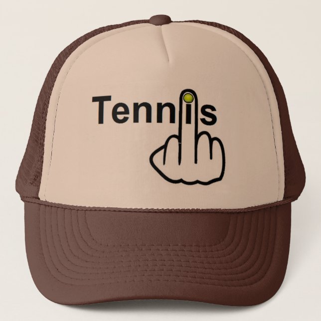 De Camionero Gorra Tennis Flip (Anverso)
